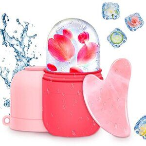 Ice Face Roller and Gua Sha Set, Remove Fine Lines
